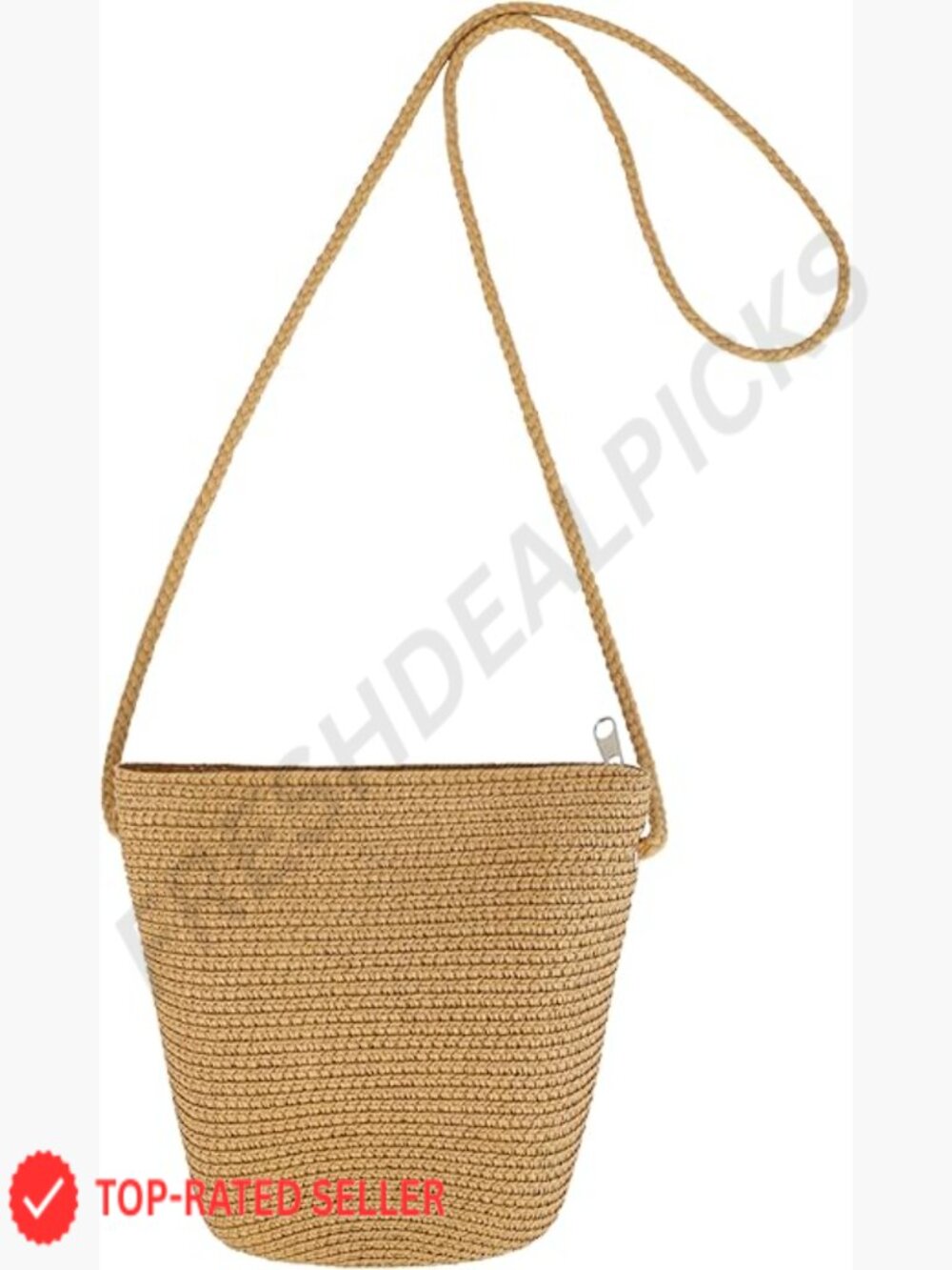 Straw Crossbody Bag Lightweight Summer Beach Purse Mini Handbag Essentials